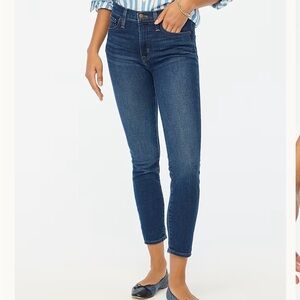 J. Crew Dark Wash Skinny Jeans with Stretch